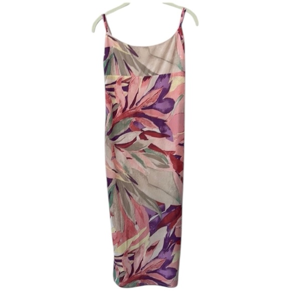 Wayf Dresses & Skirts - WAYF Floral Multicolor Sleeveless Maxi Midi Dress Size M